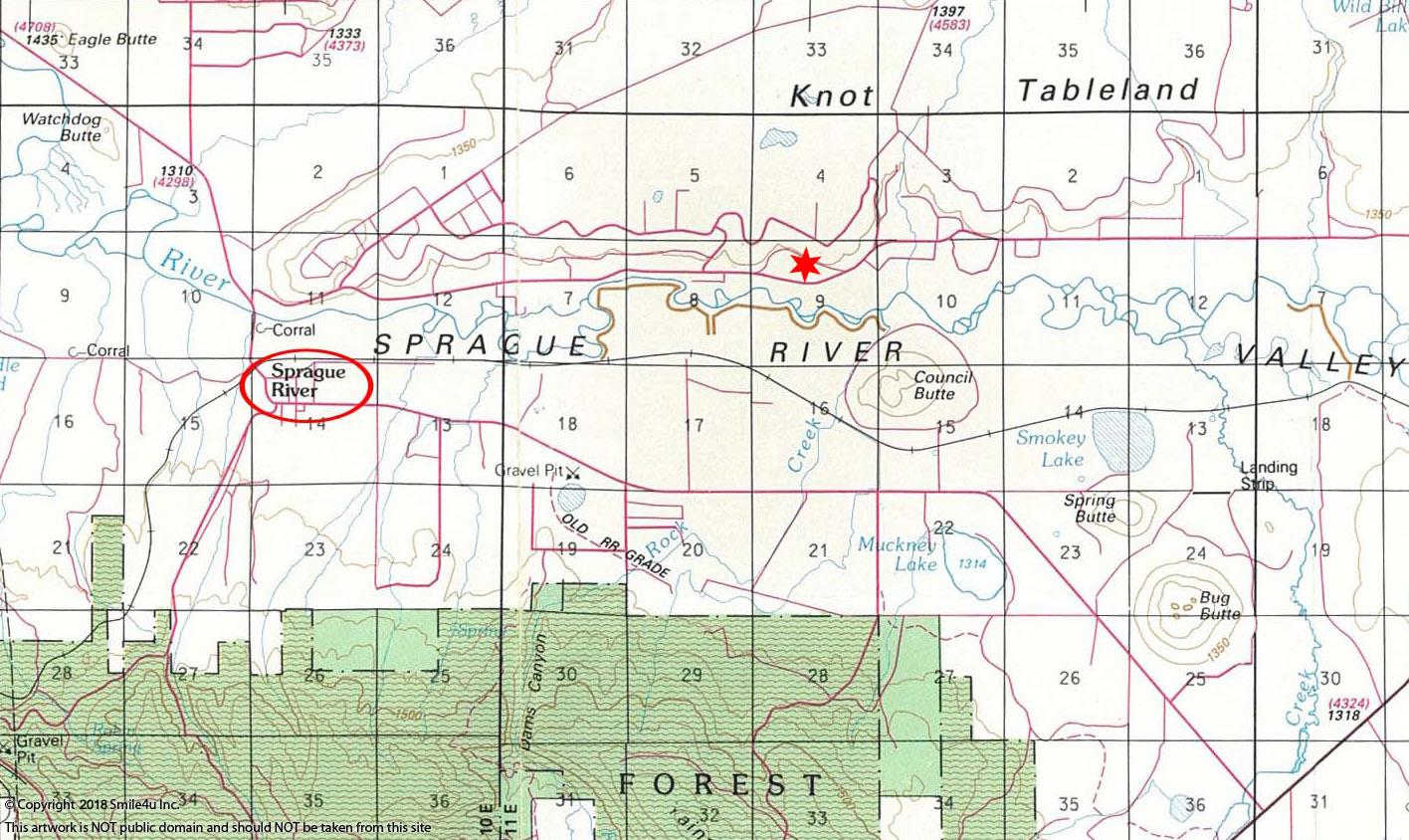 1.5 Acre View of Sprague River Oregon